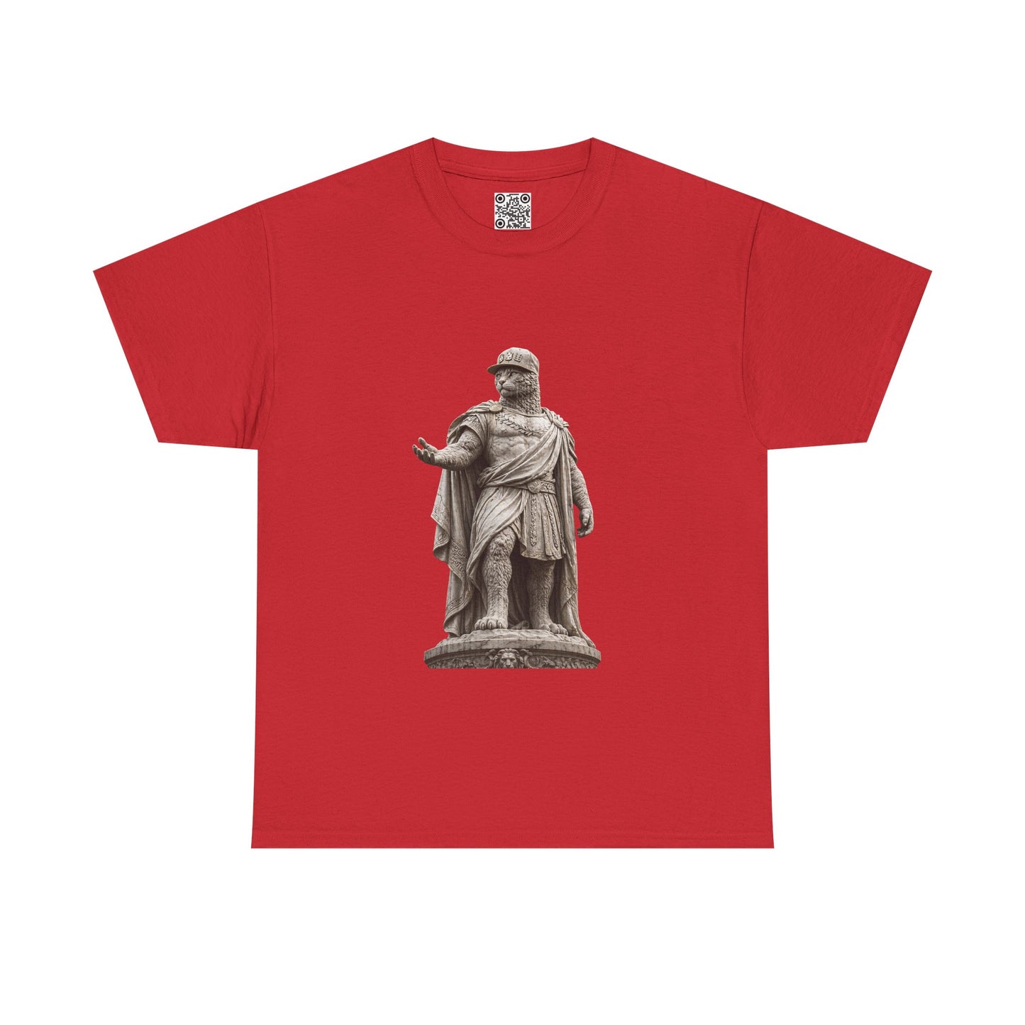 El Tigre Imperium Sovereign T-Shirt — Roman Marble Ruler Cat Graphic | 456 Headcrack
