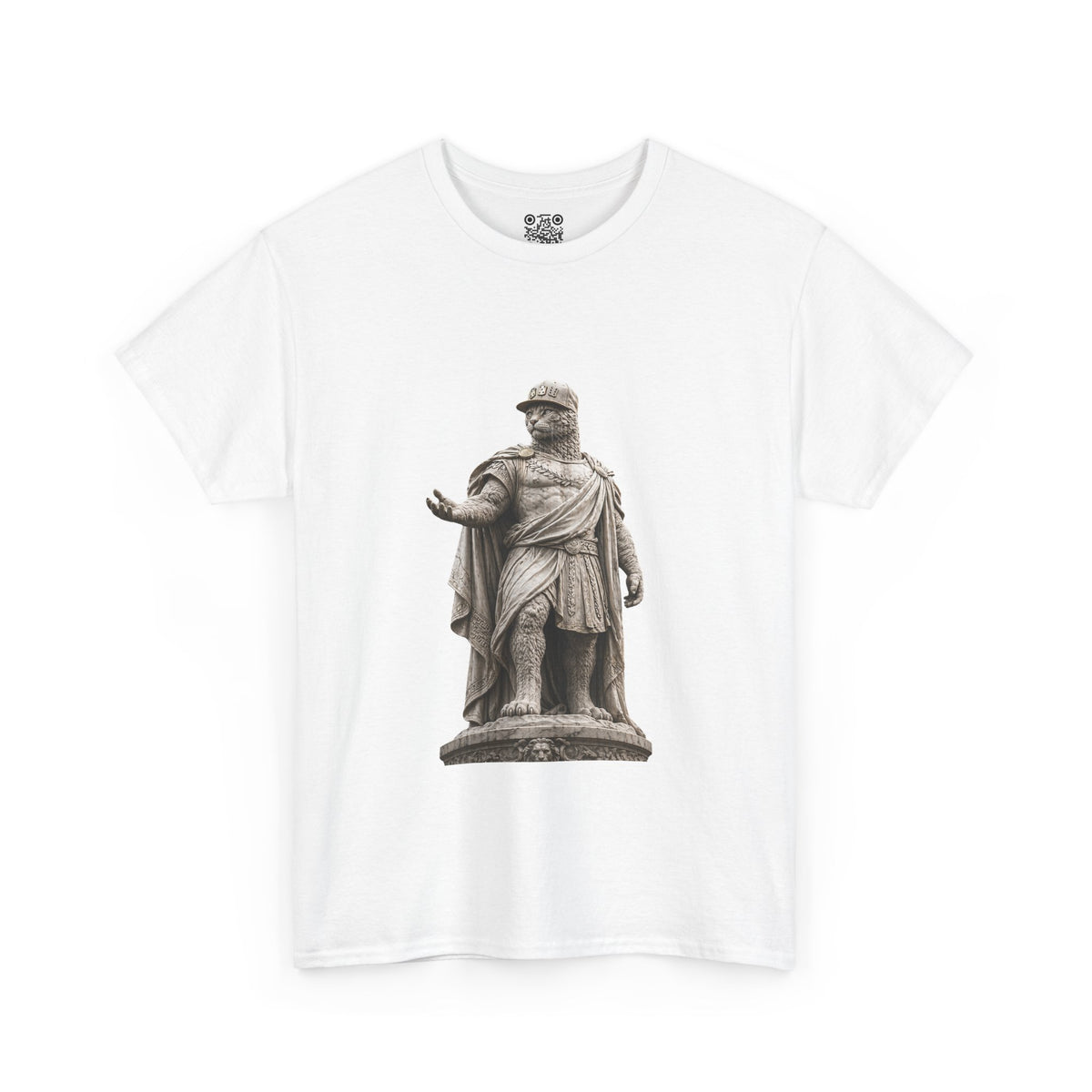 El Tigre Imperium Sovereign T-Shirt — Roman Marble Ruler Cat Graphic | 456 Headcrack