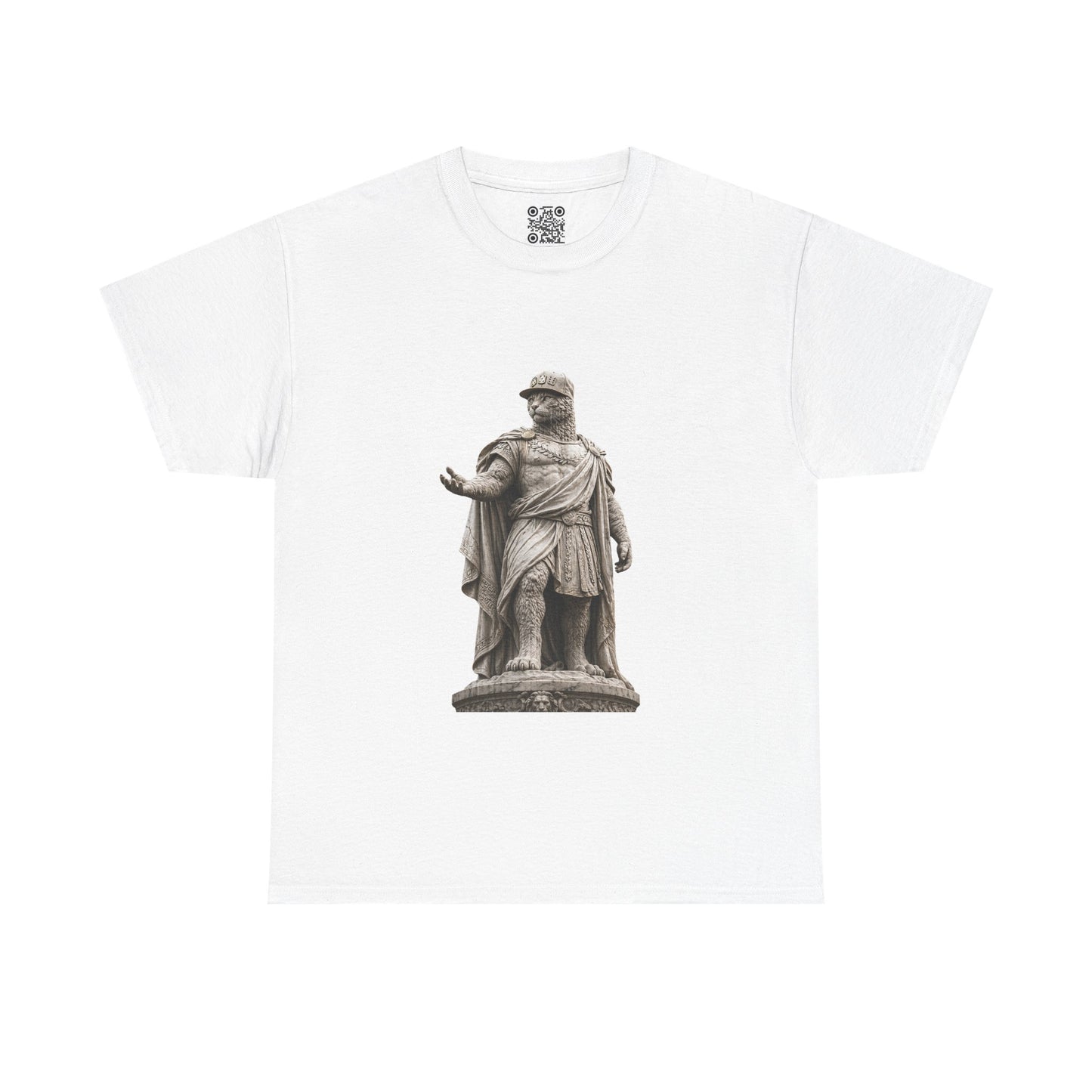 El Tigre Imperium Sovereign T-Shirt — Roman Marble Ruler Cat Graphic | 456 Headcrack