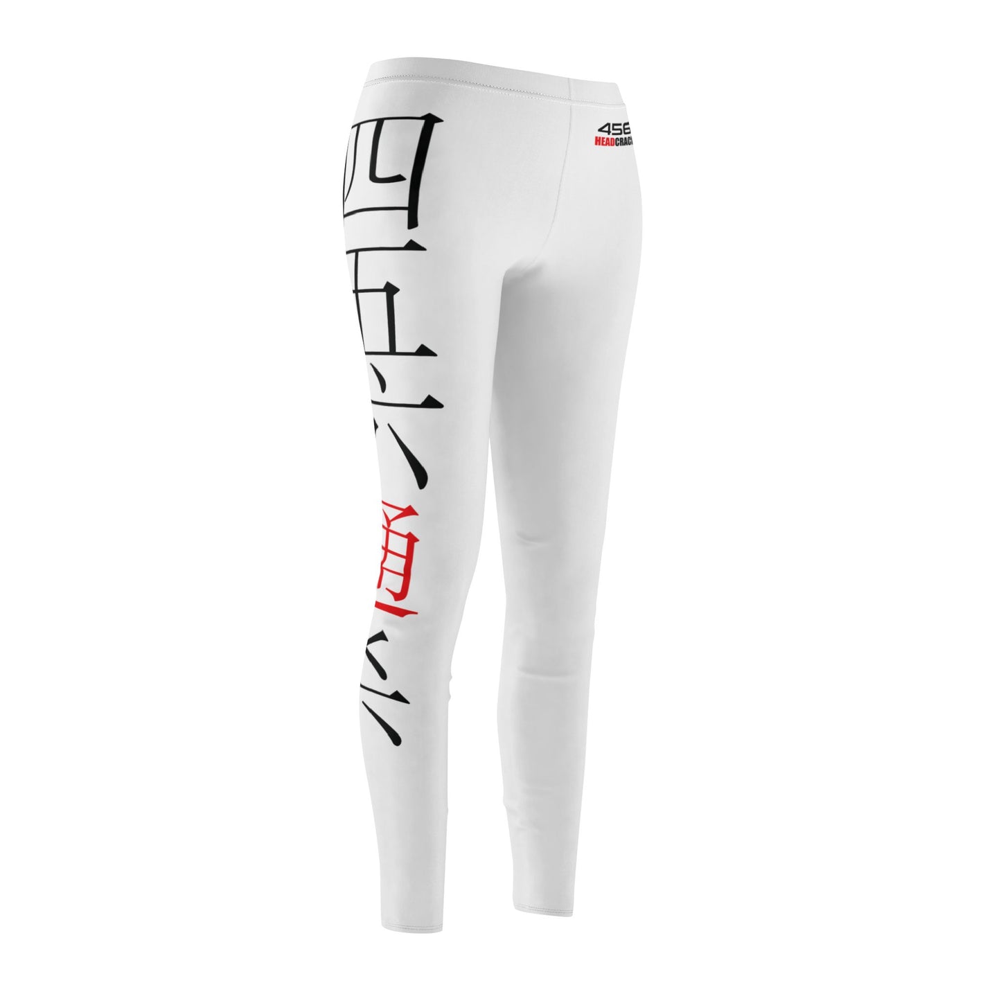 Hanzi - 456 KS V-Town Branded - Women's Mid-Rise Casual Leggings