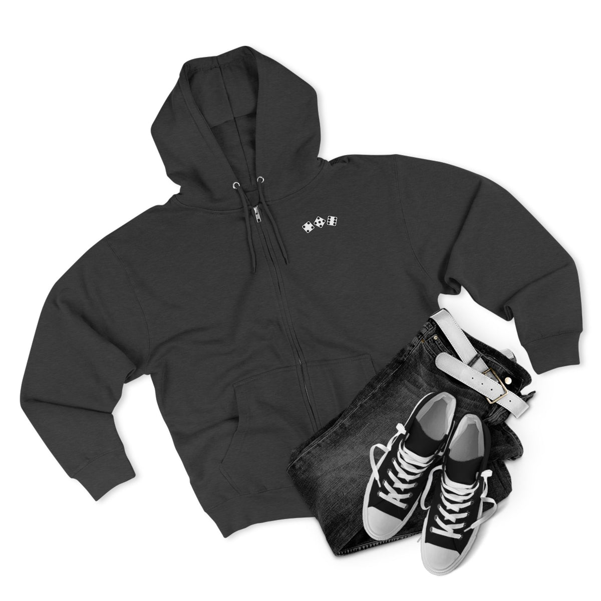 456 Diced Out - Zip Hoodie