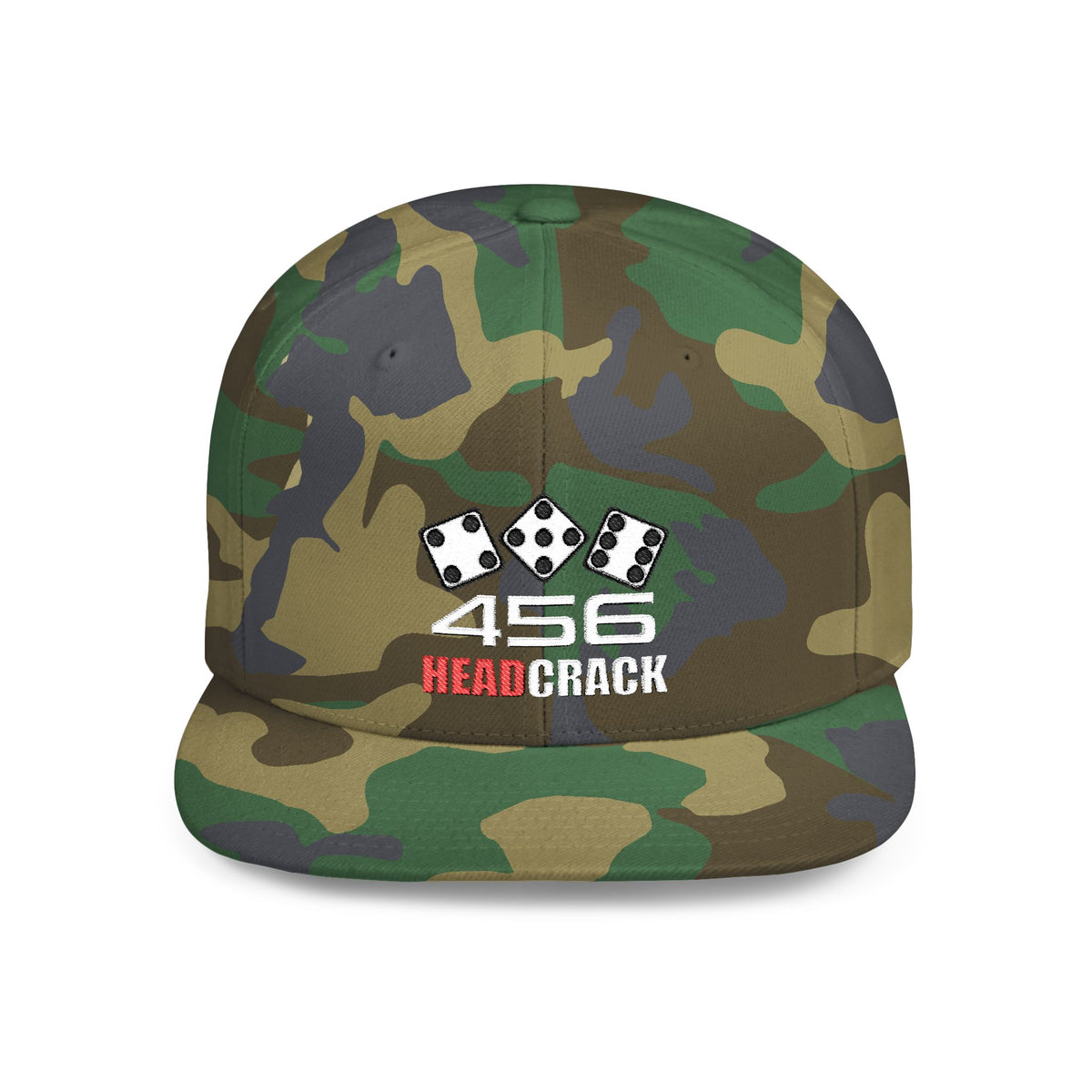 456 Flagship - Flat Bill Snapback Hat (Embroidered)
