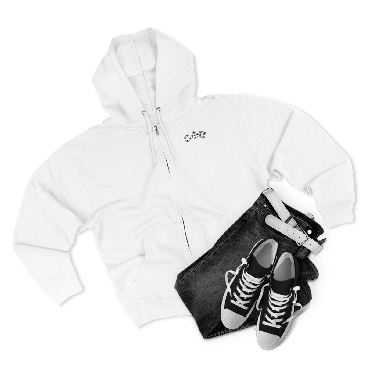 456 Diced Out - Zip Hoodie