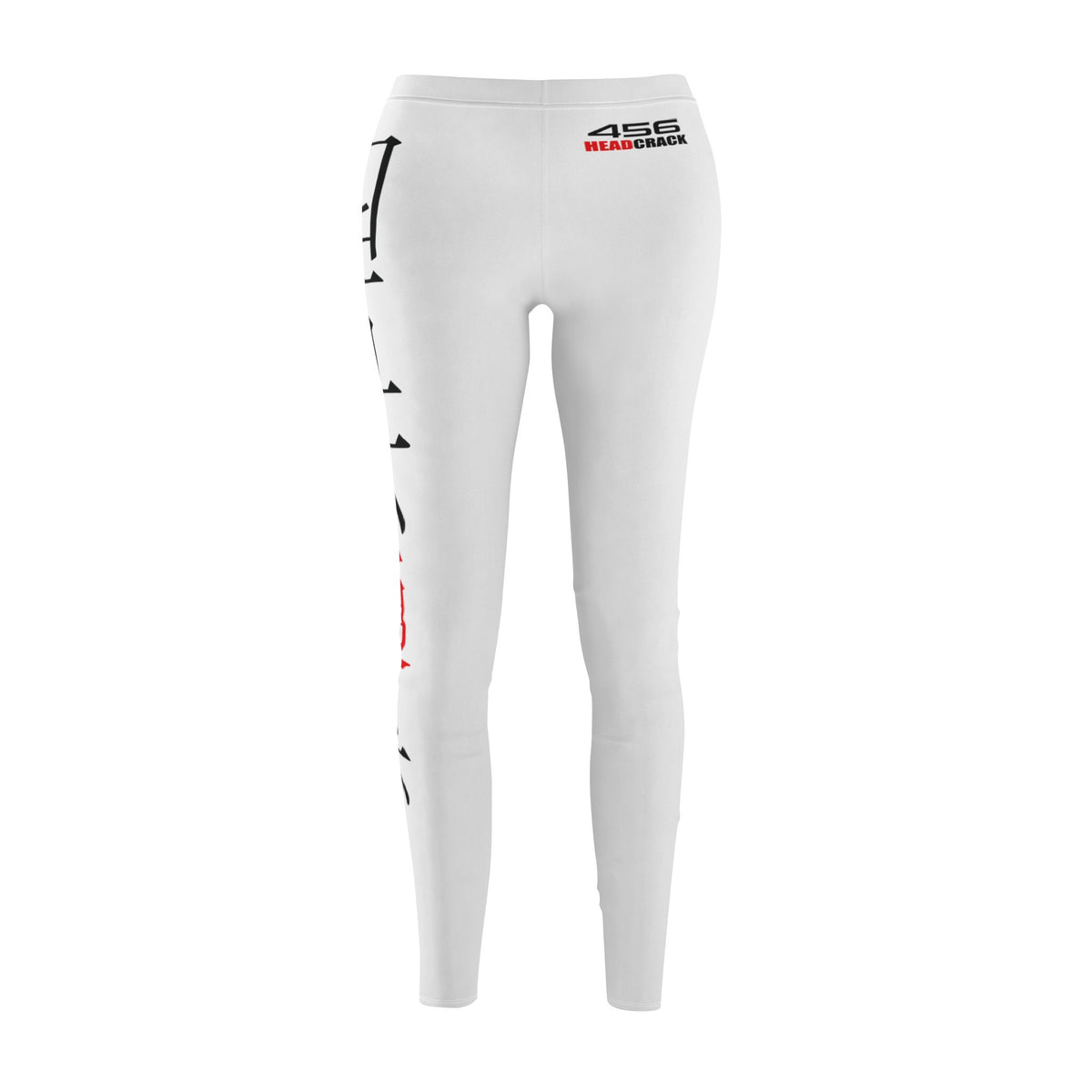 Hanzi - 456 KS V-Town Branded - Women's Mid-Rise Casual Leggings