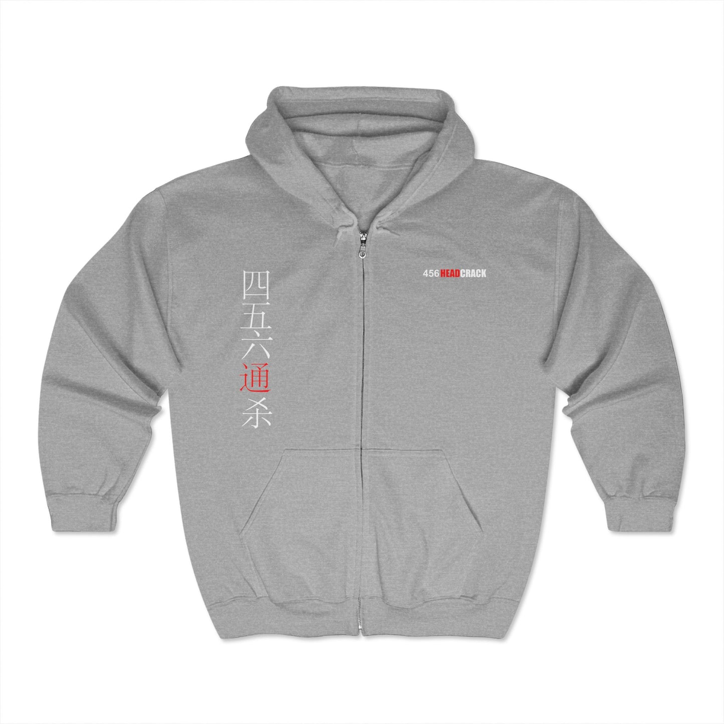 Hanzi - 456 KS V-Town - Full Zip Hoodie