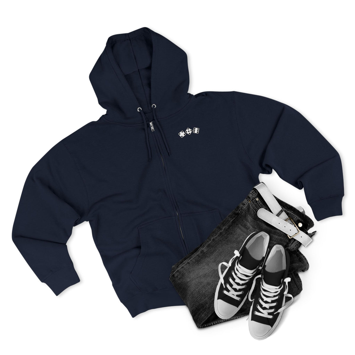 456 Diced Out - Zip Hoodie