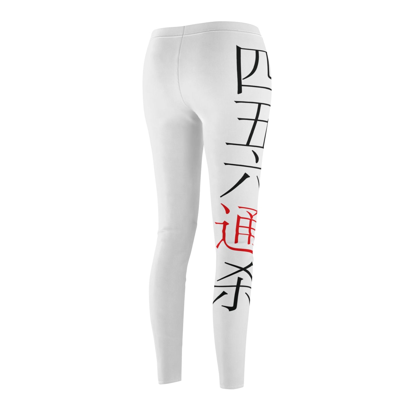 Hanzi - 456 KS V-Town Branded - Women's Mid-Rise Casual Leggings
