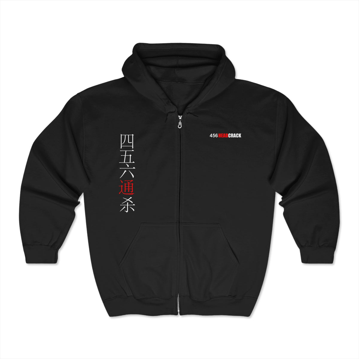 Hanzi - 456 KS V-Town - Full Zip Hoodie