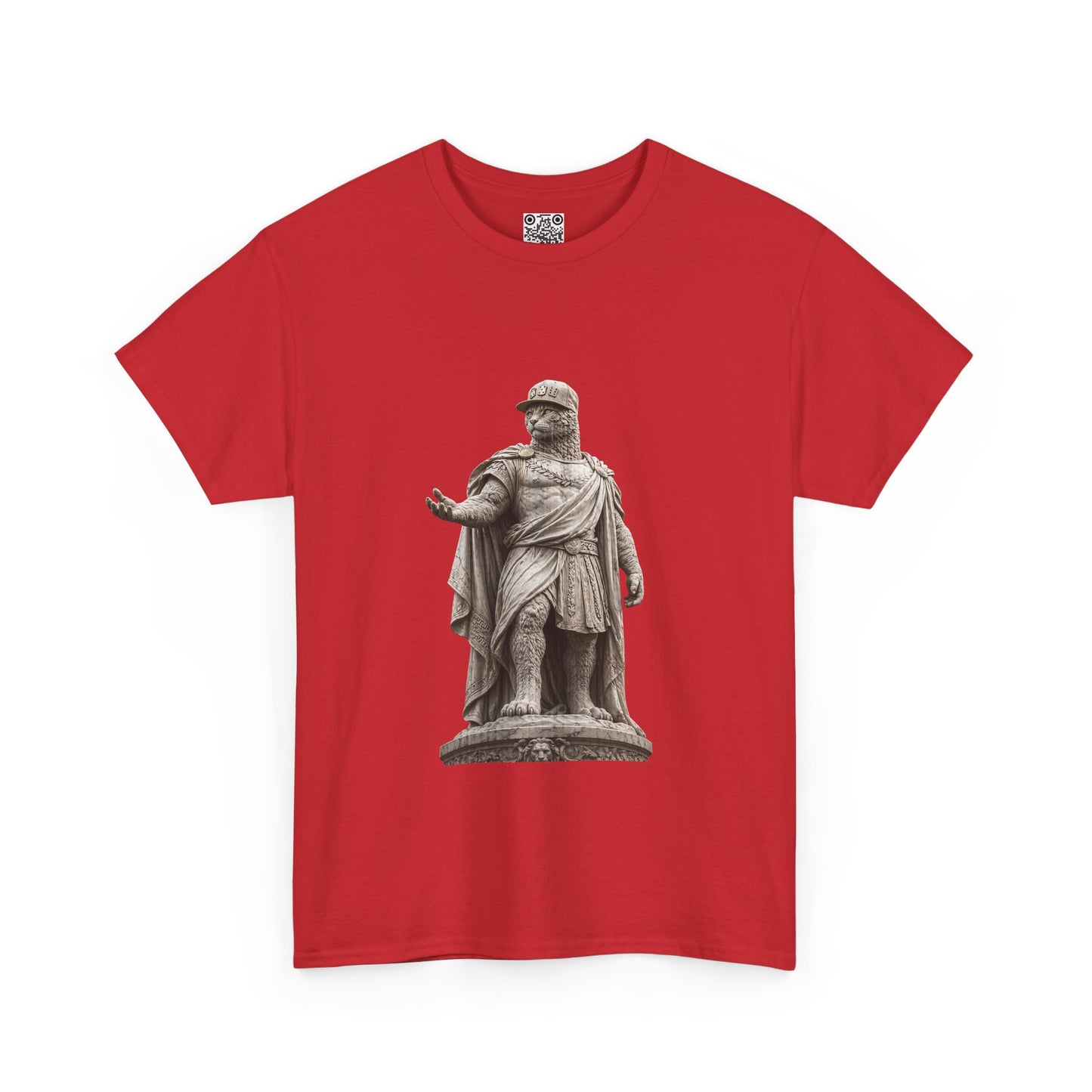 El Tigre Imperium Sovereign T-Shirt — Roman Marble Ruler Cat Graphic | 456 Headcrack